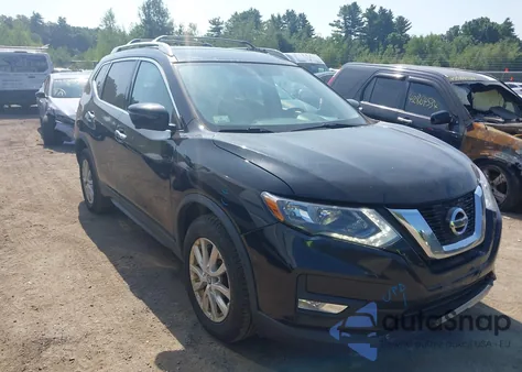 2017 Nissan Rogue Sv z USA, uszkodzony, nr VIN KNMAT2MV5HP563304